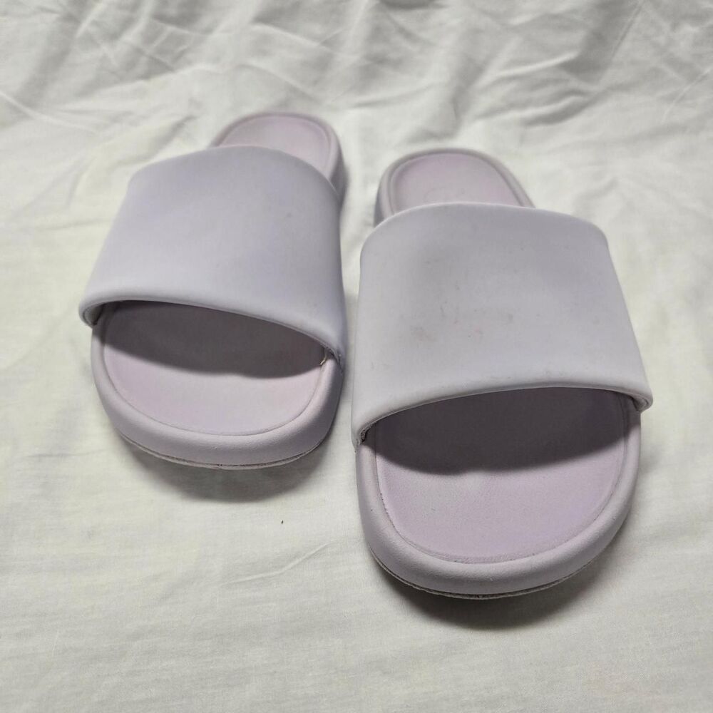 Lululemon Women's Purple and Pink Slides